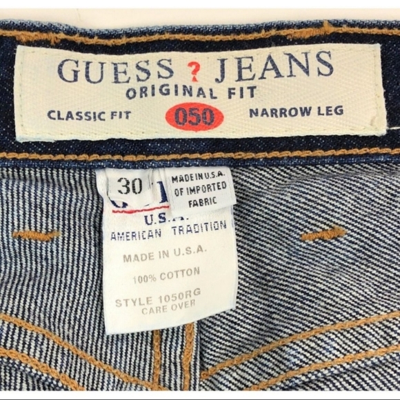 Vintage Guess High Waist Mom Jeans - Picture 4 of 10